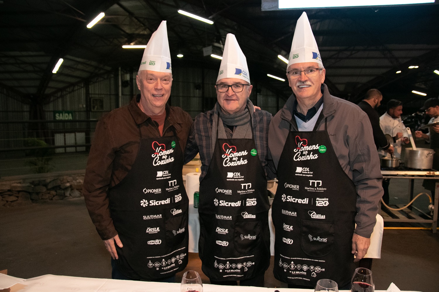 Estivemos presentes na 19° edição do Homens na Cozinha, do CDL Caxias