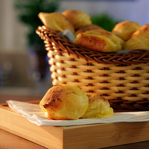 Pão de queijo de batata-doce