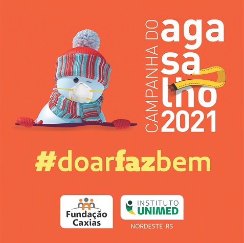 A partir de campanha interna, Unimed Nordeste-RS reúne 456 quilos de agasalhos