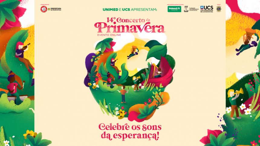 Concerto da Primavera celebra os sons da esperança no dia 24 de outubro