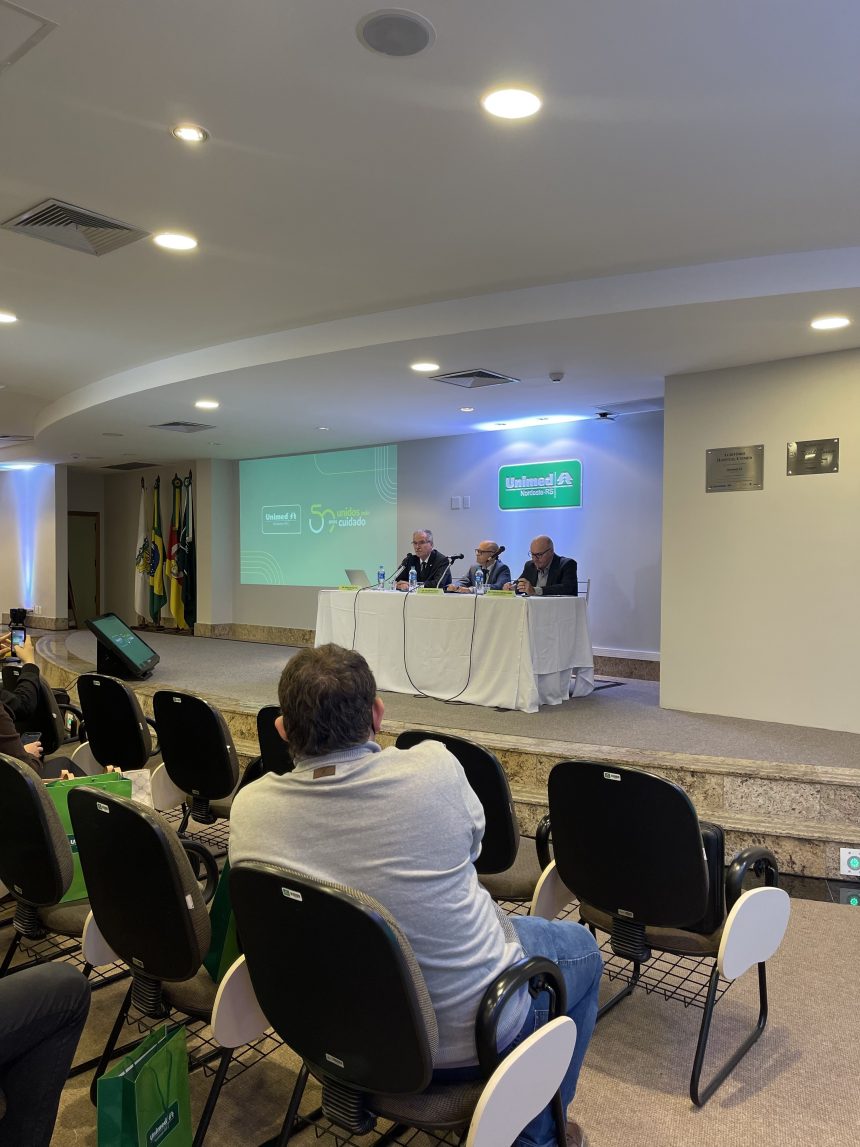 Unimed Nordeste-RS abre as comemorações dos 50 anos com coletiva de imprensa e anuncia ampliação na sua estrutura